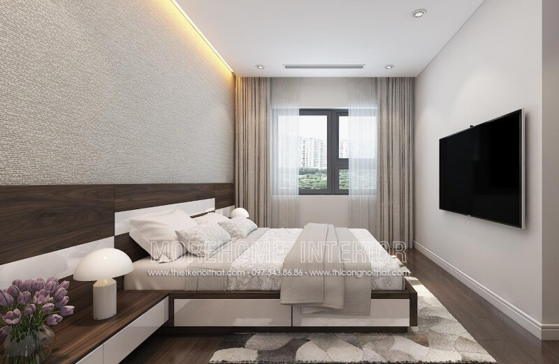 Giường ngủ chung cư hiện đại Giường ngủ chung cư hiện đại
