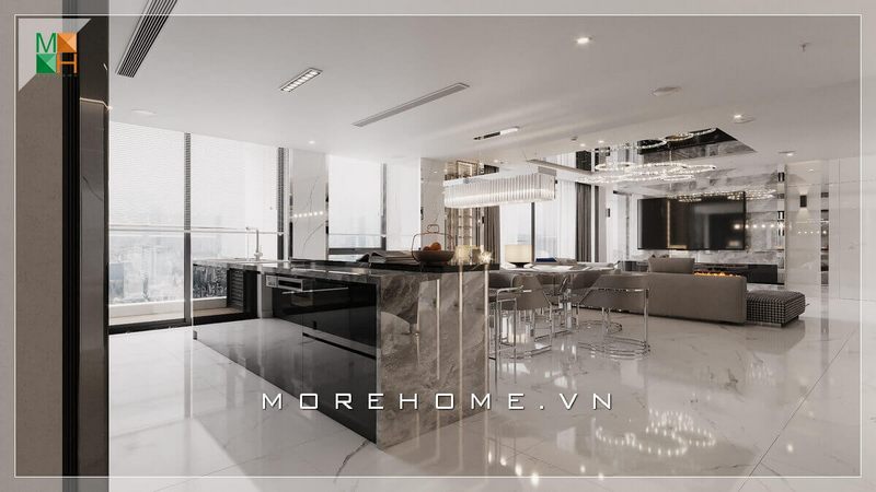 Ngắm nhìn mẫu thiết kế nội thất hiện đại dành cho chung cư cao cấp, nhà phố, biệt thự,...
